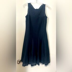 🟢Navy blue fit&flare dress size 10🟢
